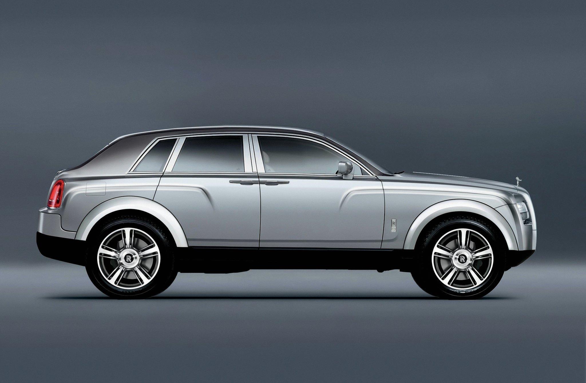 This is the Rolls-Royce SUV. Kind of